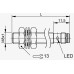 BES00CJ BES M08EE-PSC15B-S49G-003 Inductive proximity switches and proximity sensor