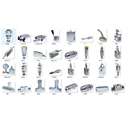 DAP4 12-700 BAR 1/4" 700 BAR FOUR WAY VALVE