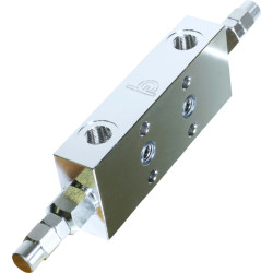 VBCD-FL 120 1/2" double acting overcenter flanged valve