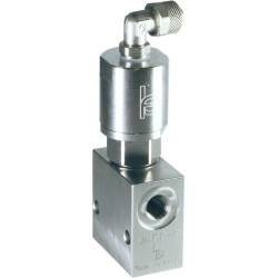 VNCP-B pneumatic operated double locking valve + block