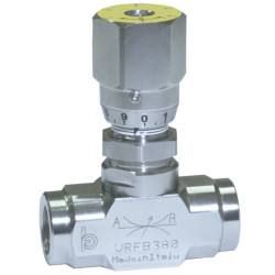 VRFB 100 1" bidirectional flow control valve