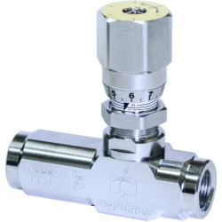 VRFU 100 1" unidirectional flow control valve