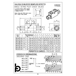 VRSE 100 1" single acting pilot check valve
