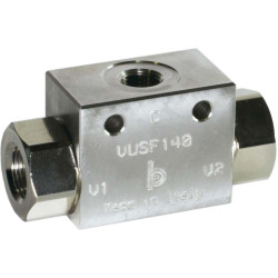 VUDF140 1/4" load shuttle—bal type valve