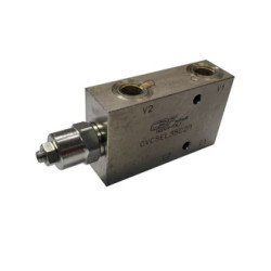 OVC-SE-L-38-02 CBF 3/8" SINGLE OVERCENTER LINE TYPE HYDRAULIC VALVE CBF001004