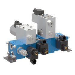 CDC3-CD3M3-CD3-CDH3-DC5 Bankable ON/OFF directional control valves with compact size