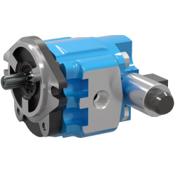 HERCULES Gr. 2 gear motor with high strength cast iron body for heavy duty applications and high temperature environment