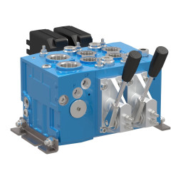 HPV 77 Pre-compensated directional proportional valve, suitable for LS and open center circuits, up to 220 l/min