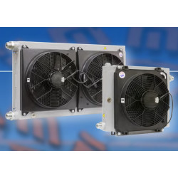S & SBV 2 DC MOTOR FAN DRIVEN HEAT EXCHANGERS 12/24DC