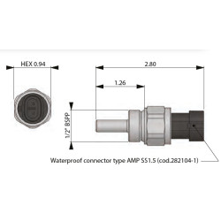TS12-24 Temperature Sensor NTC