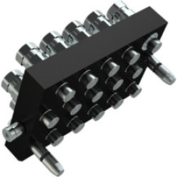 2P1504-15-14GMC  1/4" 2P1504-15-14GMC MultiFaster 15 lines size 04 15