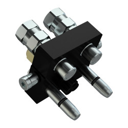 2P306-1-2-12GMC  3/8" & 1/2" 2P306-1-2-12GMC MultiFaster 2 lines size 06 1 line size 08 3