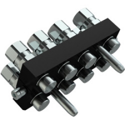 2P808-8-12S MC  1/2" 2P808-8-12S MC MultiFaster 8 lines size 08 8