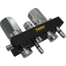 3P4A-4-C M C  1/2" & 1" 3P4A-4-C M C MultiFaster 2 lines size 08 2 lines size 16 4