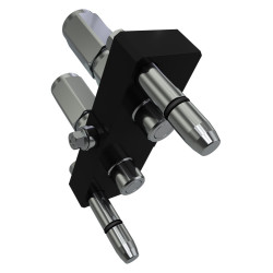 3PC206-2-38G MC  3/8" 3PC206-2-38G MC MultiFaster 2 lines size 06 ISO 16028 individual couplings connectable 2