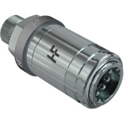 4SKHF081/12S F  1/2" 4SKHF081-12S F Compact push-pull female coupling 3/4"-16 UNF MALE