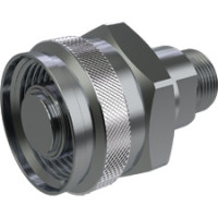 FLV20-3/5220 M  1-1/4" FLV20-3-5220 M screw-on flat face individual coupling M52x2 MALE 38S