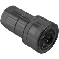 NV 12 GAS F7  1/2" NV 12 GAS F7 Standard coupling with poppet valve BSPP 1/2" FEMALE