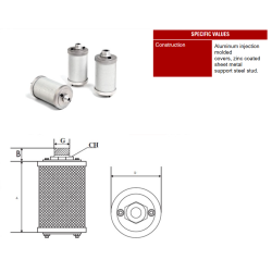 GPS005 3/8" PNEUMATIC MUFFLER