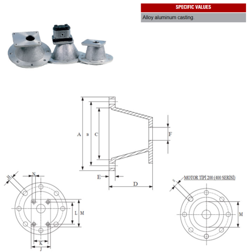 K02-250 2K-250 HYDRAULIC PUMP CONNECTION DRUM