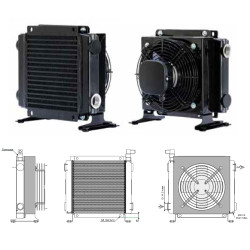 HFTS24 (2024K) 220/380 VAC ELECTRIC MOTOR AIR/OIL COOLER