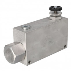 004.007.0X0 3-way flow regulator 3/4" Luen VRF-3V-34-X