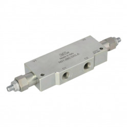 N01.080.0X0.A 3/8" Luen Double check valve A-OWC-DE-38-LU 60-350 bar