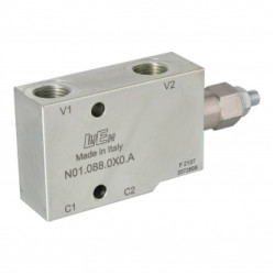 N01.088.0X0.A 1/2" Luen Single check valve A-OWC-SE-12-FR 60-350 bar