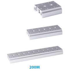 200M - 10F 1/4" ALUMINUM VALVE PLATE 5/2-5/3 Ten 1/4" 5/2-5/3 Ten