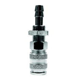 21-SHB 6-B MINI HOSE END OUTLET PANEL TYPE BODY COUPLING 6 mm 