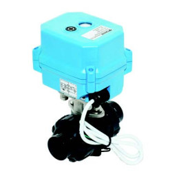 A100-T40-P2-CR401-C 2 WAY PVC BODY BALL VALVE 1 1/2'' 10 bar 2°C/55°C IP67