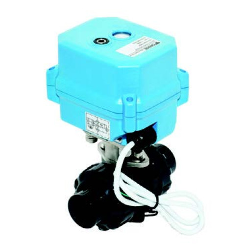 A150-T25-P2-CR303-B 2 WAY PVC BODY BALL VALVE 1'' 10 bar 2°C/55°C IP67
