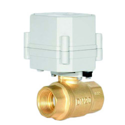 A20-M15-B2-C PROPORTIONAL CONTROLLED BRASS BODY ELECTRIC MOTORIZED VALVE 1/2'' 10 Bar 2°C/90°C IP67