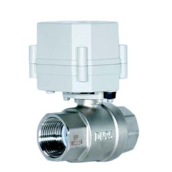 A20-M25-S2-C PROPORTIONAL CONTROLLED STAINLESS BODY ELECTRIC MOTORIZED VALVE 1'' 10 Bar 2°C/90°C IP67