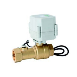 A20-ST20-B2-C TEMPERATURE SENSOR TIME CONTROLLED MOTORIZED VALVE (BRASS VALVE) 3/4'' 10 Bar 2°C/90°C IP67