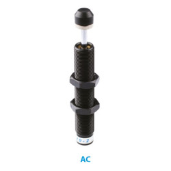AC-0806-2* M 8 x 1.0 FIXED SHOCK ABSORBER 6mm 2.8-10kg M 8 x 1,0 6mm 2,8-10kg