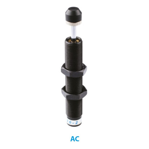 AC-2580-2 M 25 x 1.5 FIXED SHOCK ABSORBER 80mm 90-400kg M 25 x 1,5 80mm 90-400kg