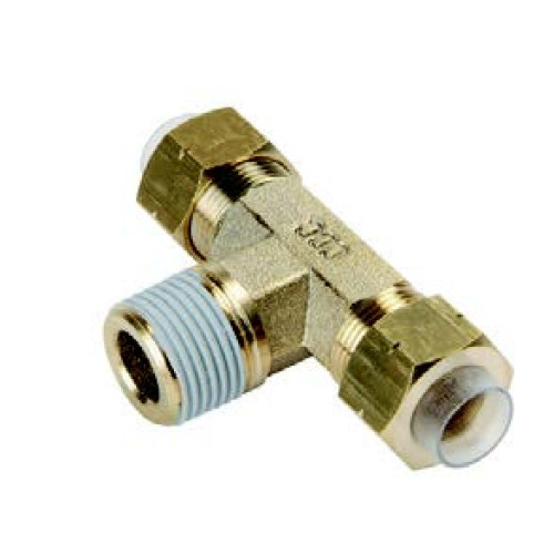 CT0806-03 BRASS MID LEG TE 3/8"-8X6 