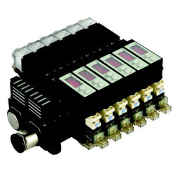 CTAGZ07-R-080808E-NV VACUUM GENERATOR 0.7mm Orifice 13L/min. 8mm Sleeve 2NPN+1-5V Output 