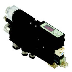 CTAGZ12-L-080808E-PV VACUUM GENERATOR 1.2mm Orifice 38L/min. 8mm Sleeve 2PNP+1-5V Output 