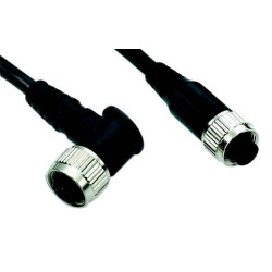 EPV-L  Metric 12 - 4 Pin Elbow Cable 3MT 