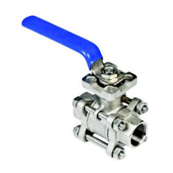 FS3Q-DN32 316 STAINLESS 3 PIECE BALL VALVE 1 1/4'' F04/F05-11mm