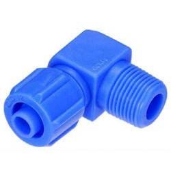 GCK04R01 NUT ELBOW 1/8"-4 