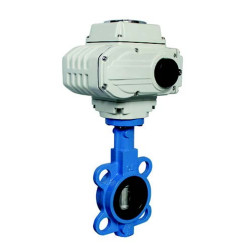 HKKEAV-DN100 ELECTRIC ACTUATOR WAFER TYPE BUTTERFLY VALVE DN100 A1000 12-24 VDC