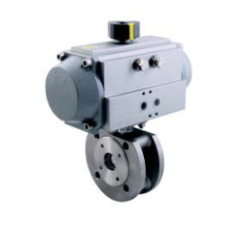HKWMAVDN32 DOUBLE ACTING PNEUMATIC ACTUATOR WAFER TYPE BUTTERFLY VALVE 1 1/4'' 63mm
