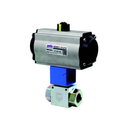 HKZAHKV-32 DOUBLE ACTING PNEUMATIC ACTUATOR HYDRAULIC BALL VALVE 1 1/4'' 420 Bar