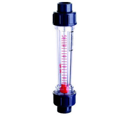 LZS-32-1 PLASTIC FLOAT FLOW METER 1'' 0-60 °C 0-10 bar