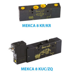 MEKCA 8 KR/KR COMPACT 5/2 VALVE 1/8" Air-Air