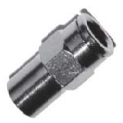 MPCF-04-G01 1/8-4 AUTOMATIC METAL FEMALE STRAIGHT UNION 1/8-4 