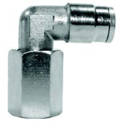 MPLF-04-G01 1/8-4 AUTOMATIC METAL FEMALE SWIVEL ELBOW 1/8-4 